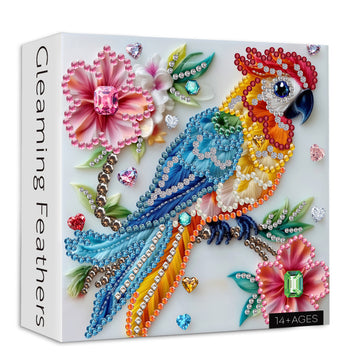 Punta puzzle di piume luccicanti 1000 pezzi